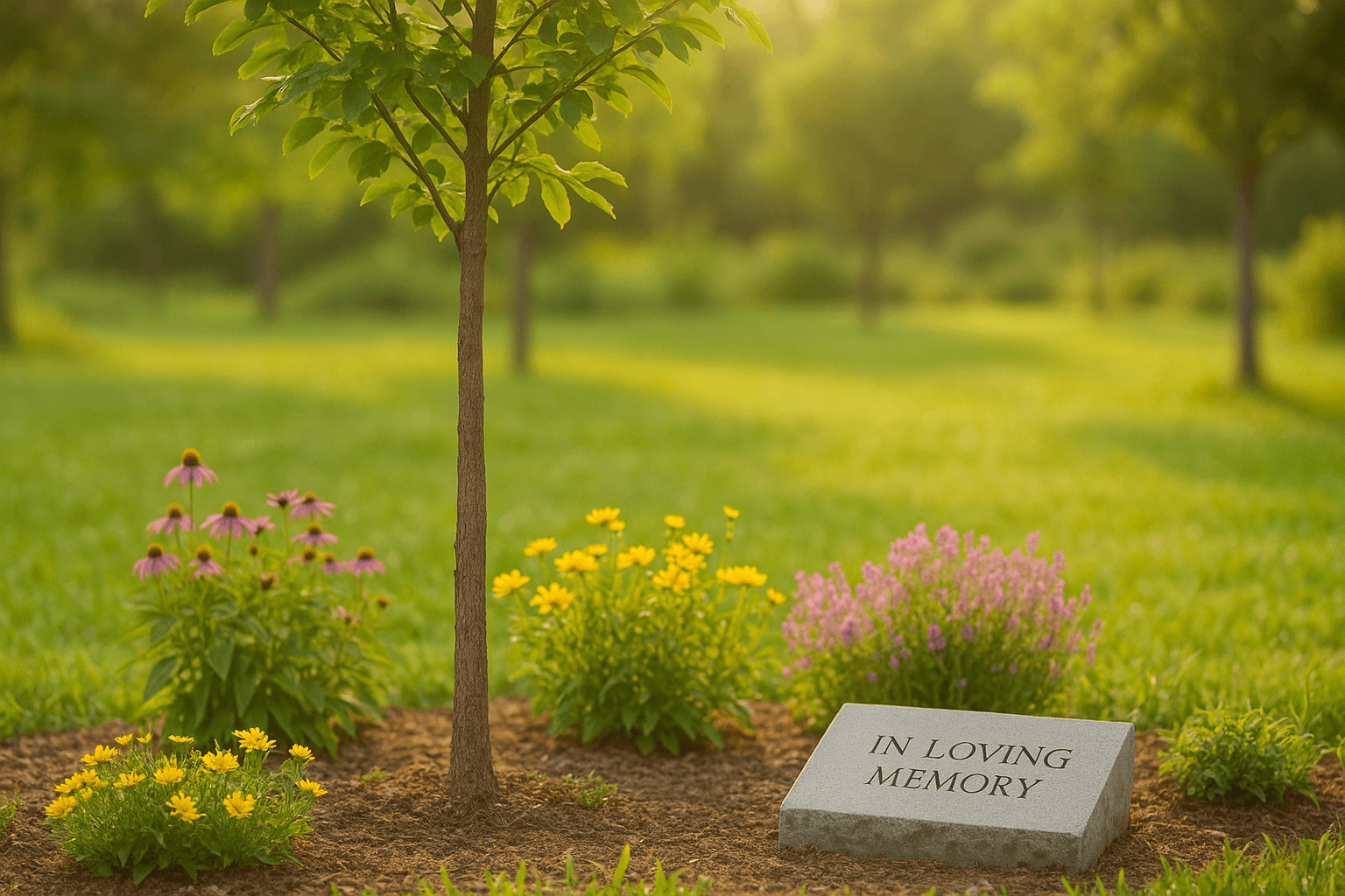 Planting a Living Tribute: Memorial Gardens and Trees