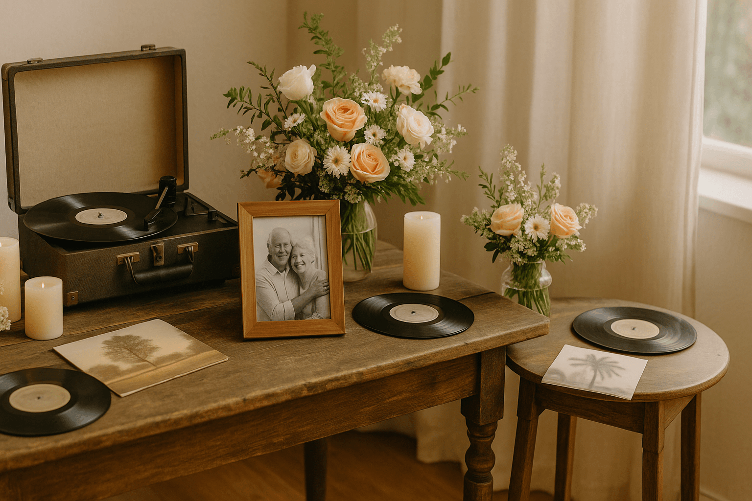 Recreating a Loved One's Favorite Place or Era Through Décor and Music
