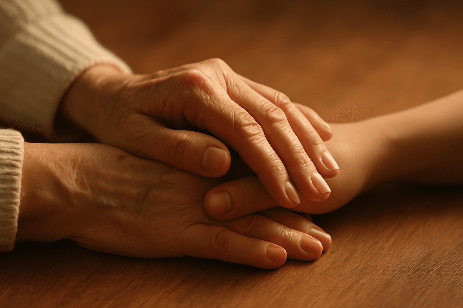 The Ritual of Touch: Holding Hands, Last Hugs, and the Power of Presence