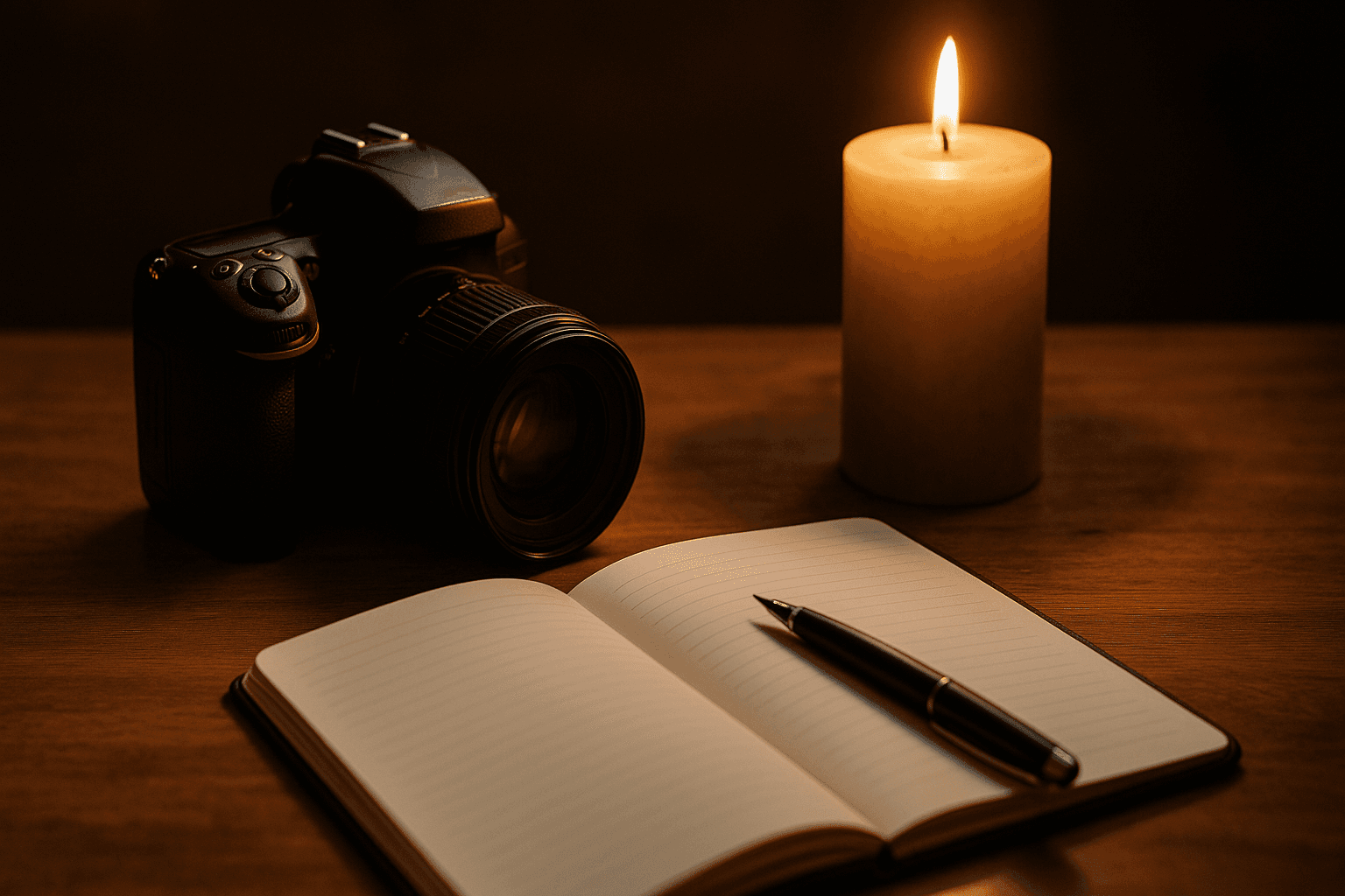 When the Photographer Put Down the Camera: Capturing Life Without Images