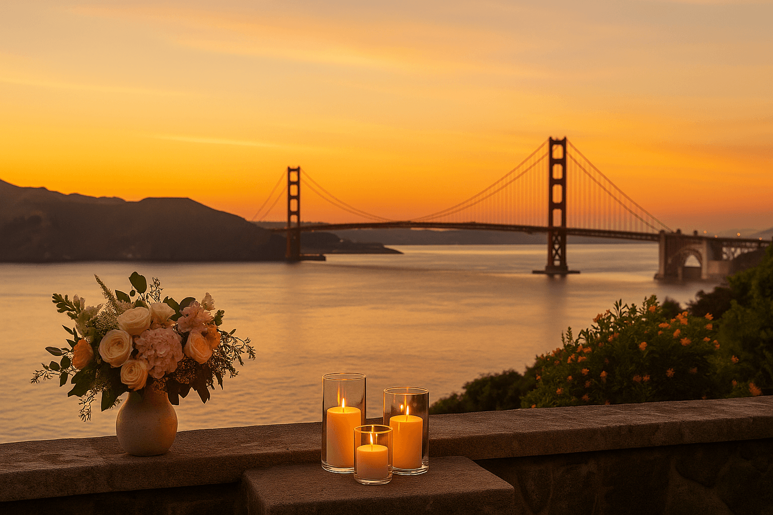 Bay Views and Garden Blooms: Beautiful Marin and San Francisco Venues for a Celebration of Life
