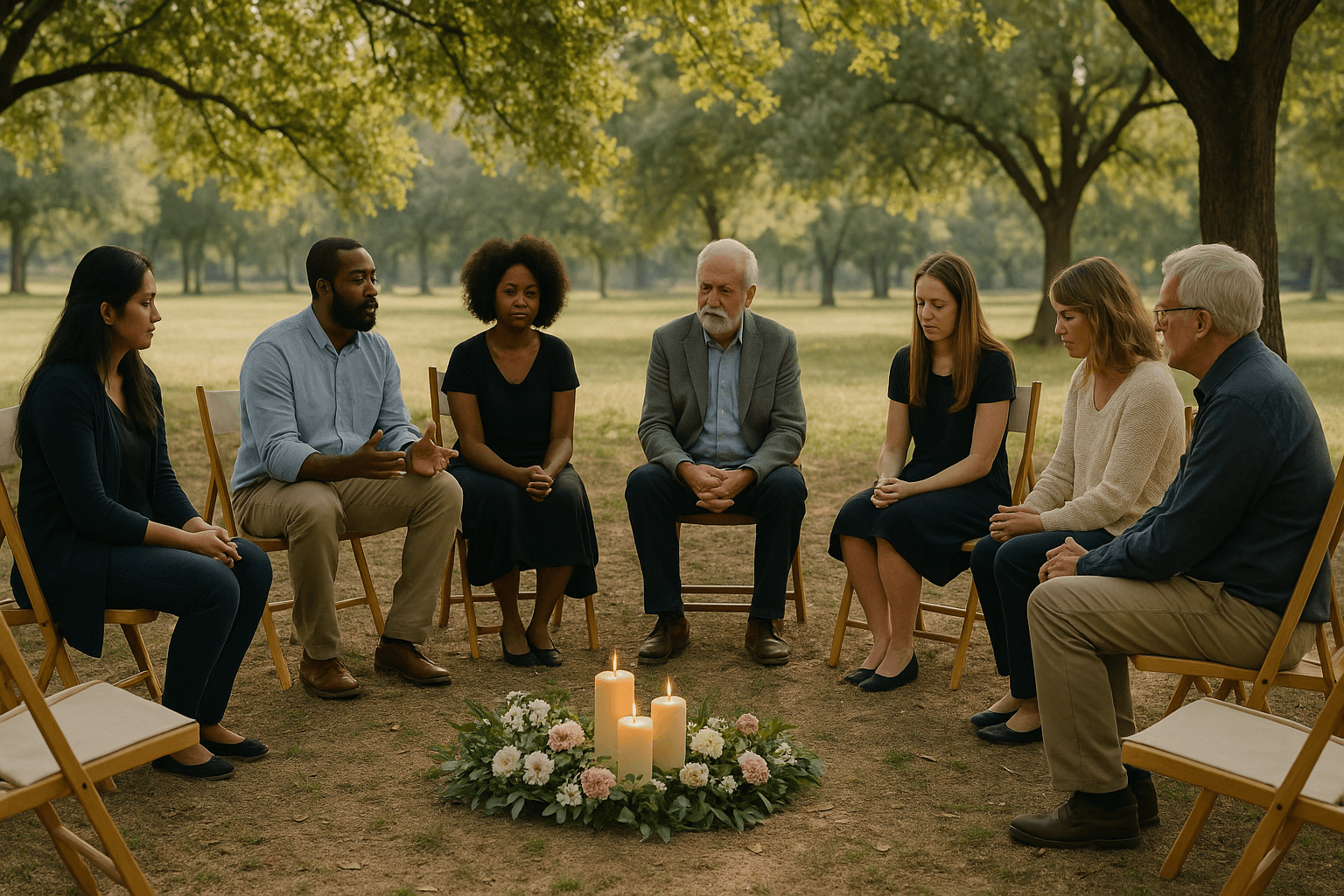 The Healing Role of Community in Memorial Gatherings