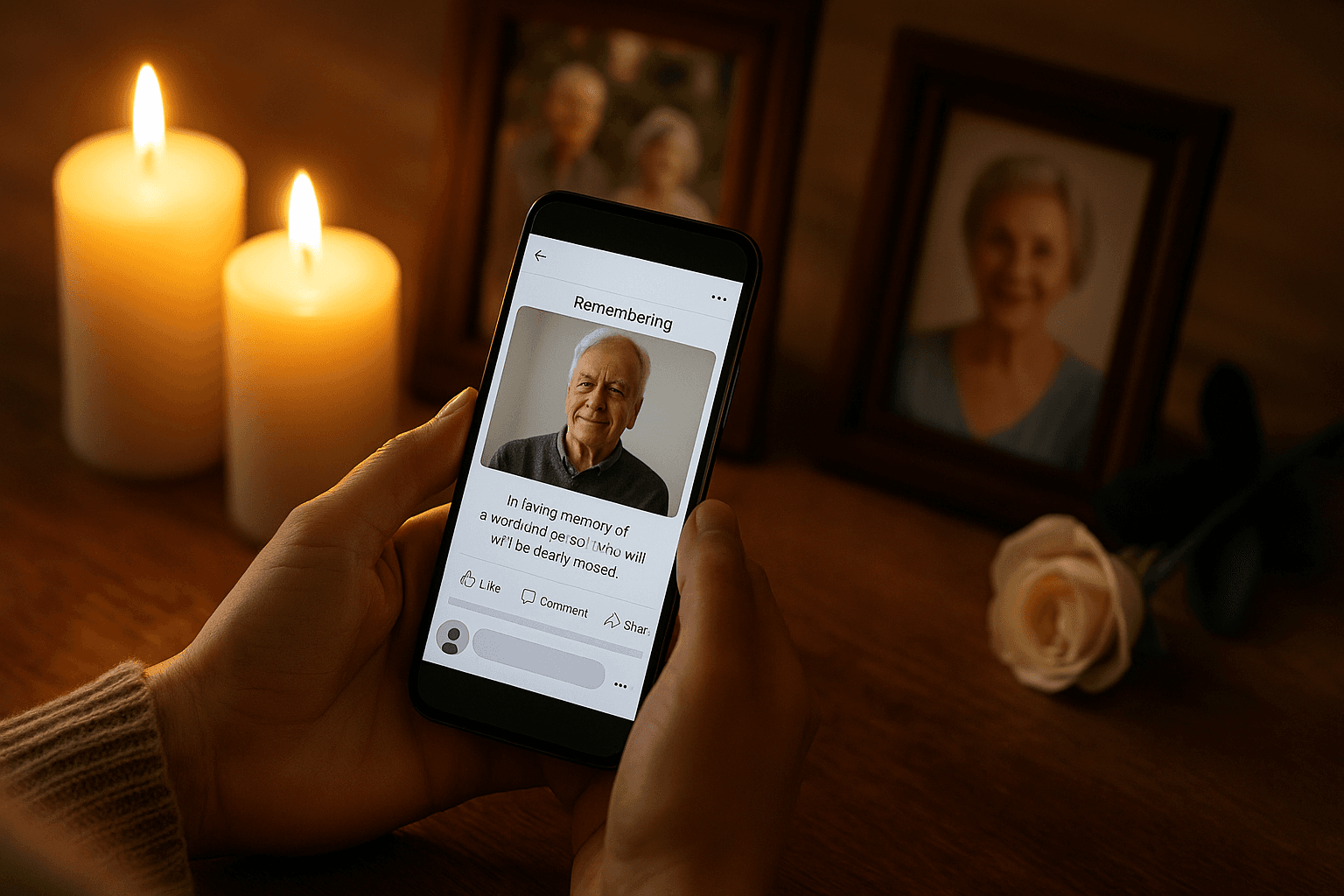 Navigating Social Media After Loss: Online Memorials, Grief Posts & Privacy Considerations